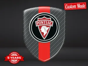Pontiac Vinilos Auto Resistentes Carreras Lujo Estilo Minimalista